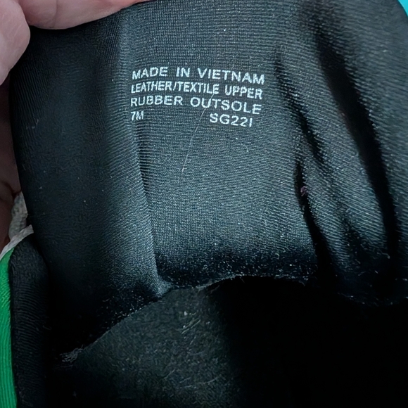 New Michael Kors Olympia Extreme Leather and Scuba Trainer Size 7 - Picture 8 of 10